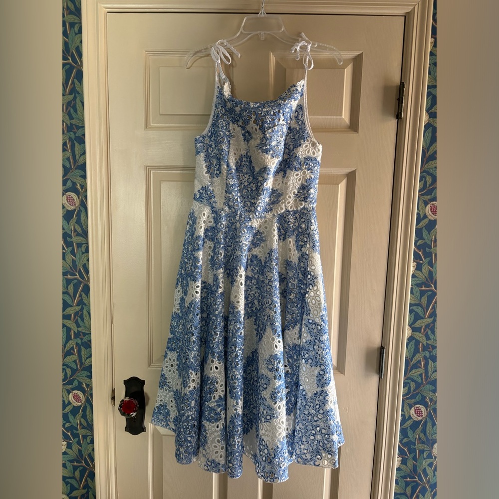 Eva by Eva Franco Eyelet Lace Dress 6